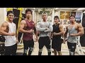 【筋トレ】トップフィジーカー達と肩/腕を鍛える!/初ホワイトニング!