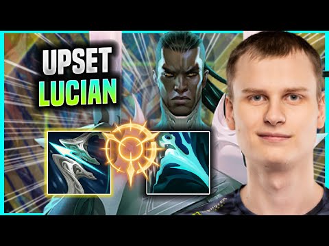 UPSET IS INSANE WITH LUCIAN! - FNC Upset  Plays Lucian ADC vs Varus! | Preseason 2022