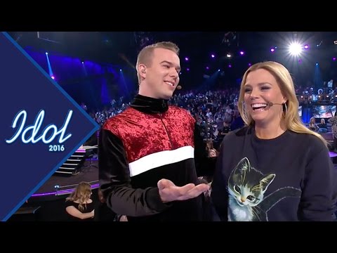 Gry Forssell till Farao Groth: "Är det du som smittat alla?" - Idol Sverige (TV4)
