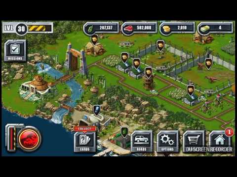 Beating level 35 Jurassic park builder