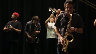 John Hollenbeck & Theo Bleckmann with l'Orchestre national du jazz Montreal