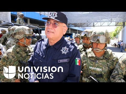Marina mexicana toma sede de la policía de Acapulco por presunta infiltración de grupos criminales