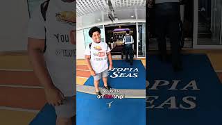 First time aboard Utophia of the seas! #cruisingwithkids #cruiselife #Utophiaoftheseas #birthdayboy