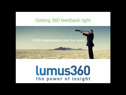 Getting 360 Degree Feedback Right