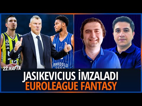 JASIKEVICIUS 3 YIL DAHA FENERBAHÇE BEKO'DA! | EuroLeague Fantasy | Anadolu Efes | Basketbol Gündemi