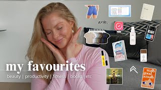 Current Favourites | Beauty, Fitness, Books, TV Shows & Productivity Picks! 💖✨