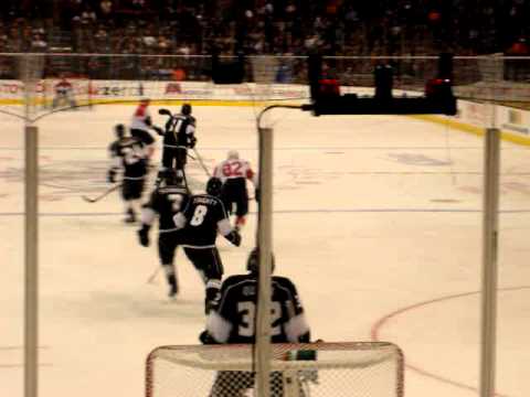 Drew Doughty: Facing Off On The PK (vs Panthers 12/1/2011)