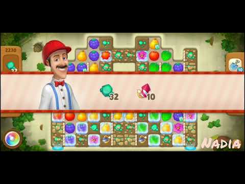 Gardenscapes Level 2230. No Boosters used