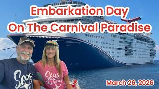 Embarkation Day On The Carnival Paradise