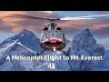 A Helicopter Flight To Mount Everest Base Camp EBC World S Most Dangerous Airport Lukla