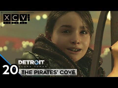 Detroit: Become Human Walkthrough · Chapter 20: The Pirates' Cove (PC,PS4) 60fps |【XCV//】