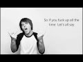 Shane Dawson- Fuck Up | Lyrics 