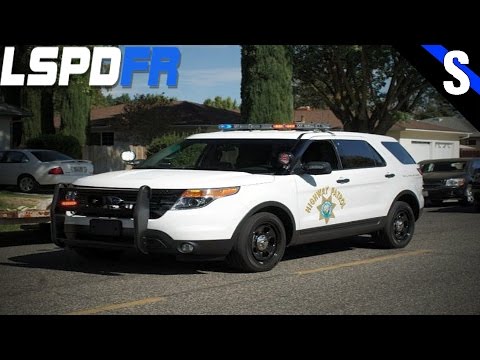 GTA V LSPDFR #162 CHP CVE Ford Explorer Terrorist Attack