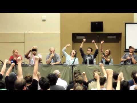 Voice Actor Panel at Game On Expo 2017