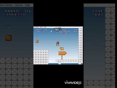 MWR:Mario takes the checkpoint of XXX Halloween Minecraft. #shorts #mario #checkpoint #1life #1up