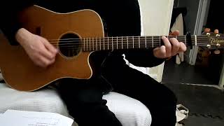 Christophe Mae - J ai laissé tuto guitare