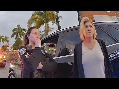 Lady Crashes Mercedes, Makes Things 10X Worse