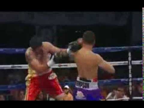 Sergio Yeyo Thompson vs Cesar Chavez KO LpGodwin Donald