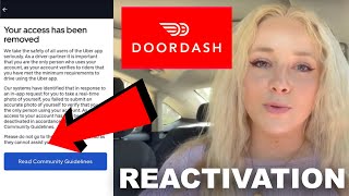 How To Get Your DoorDash Dasher Account REACTIVATED After Deactivation!