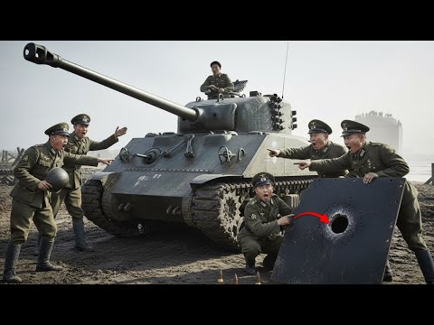 Japanese Mocked Sherman Firefly Until 17-Pounder Pierced Tiger Armor