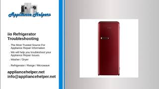 iio Refrigerator Troubleshooting
