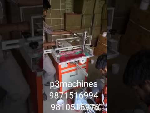 Manual Round Screen Printing Machines