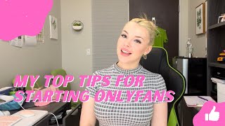 My Top 5 Tips for Starting OnlyFans (from someone who made $100k in the first 3 months)
