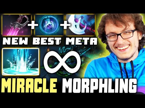 MIRACLE [Morphling] New Cancer Khanda Build God Mode pro Dota 2