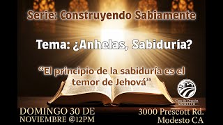 ¿Anhelas, Sabiduria?