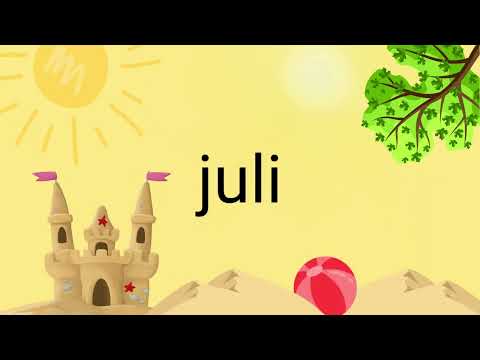 De maanden van het jaar - Onderwijscadeau