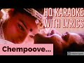 Chempoove Poove Song Karaoke With Lyrics Kalapani Malayalam Lyrics
