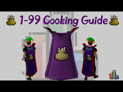 OSRS 1-99 Cooking Guide | For P2p & F2p Ironman and Mains