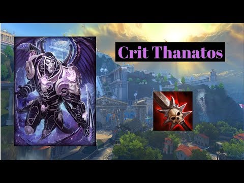 Thantos+Crit=Good??? Thanatos Jungle Gameplay
