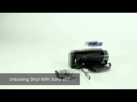 Sony Handycam HDRPJ380 Unboxing