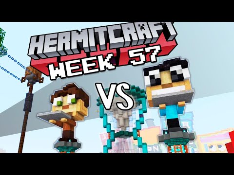 🌇Scar VS Bdubs! 🏙 - Hermitcraft Recap Season 7 - week #57