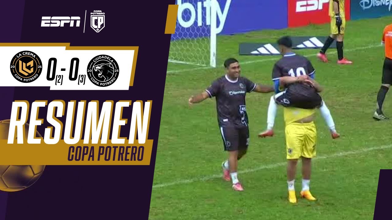 CIUDADELA ELIMINÓ AL CAMPEÓN POR PENALES Y ESTÁ EN CUARTOS | RESUMEN | COPA POTRERO 2025