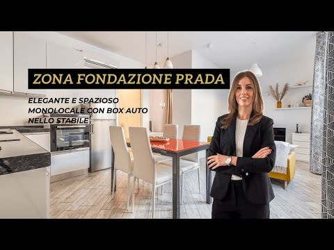 Monolocale con box auto, zona Fondazione Prada