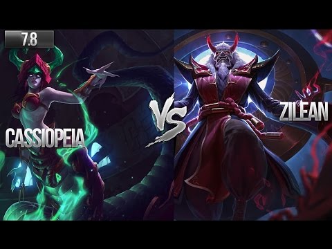 SARDOCHE REPLAY - CASSIOPEIA VS ZILEAN - HAYDAL INT LA GAME ?