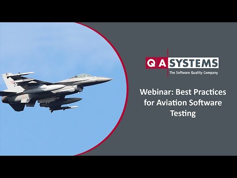 Best Practices for Aviation Software Testing - Webinar with AFuzion