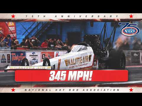 345 mph! Shawn Langdon makes the fastest run in the history of drag racing