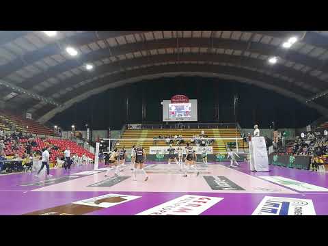 Perugia-Sassuolo (fine primo set)