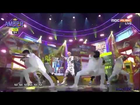 150303 AMBER feat. Luna - SHAKE THAT BRASS Live (Solo Debut Stage)