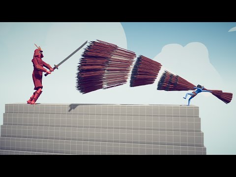 GIANT SAMURAI vs EVERY GOD - Totally Accurate Battle Simulator TABS