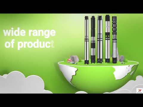 V4 submersible pump, 3 hp