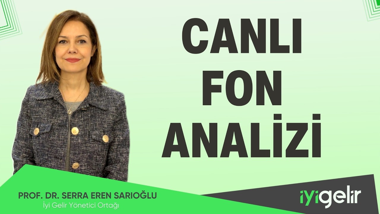 Canlı Fon Analizi | #HGR  #IVY #PHE #RIK #FDG #TPC #VPS #KUT #IML #CPT #SPE