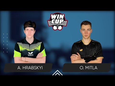 00:30 Andrii Hrabskyi - Oleksii Mitla West 5 WIN CUP 14.04.2024 | TABLE TENNIS WINCUP