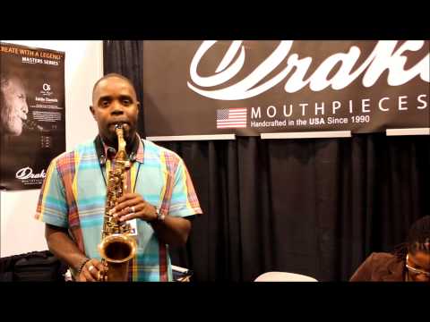 Drake Mouthpieces Artist Jonathan Kilgore plays Contemporary Alto Saxophone Mouthpiece at NAMM Show