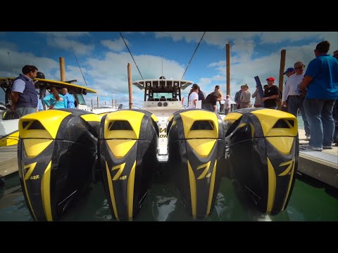 Vi provar Miamis galnaste fiskebåt med 4 x 627 hk!