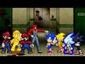 KOF Mugen Mario Team VS Sonic Team