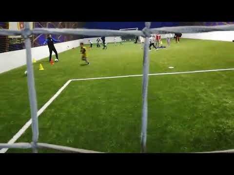 Mateja je na treningu